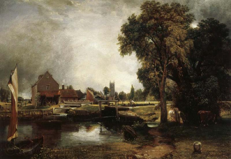 John Constable Dedham Lock and Mill Germany oil painting art